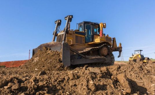 Construction Earthworks Dozer Excavator — East Point Earthmoving In Bangalow