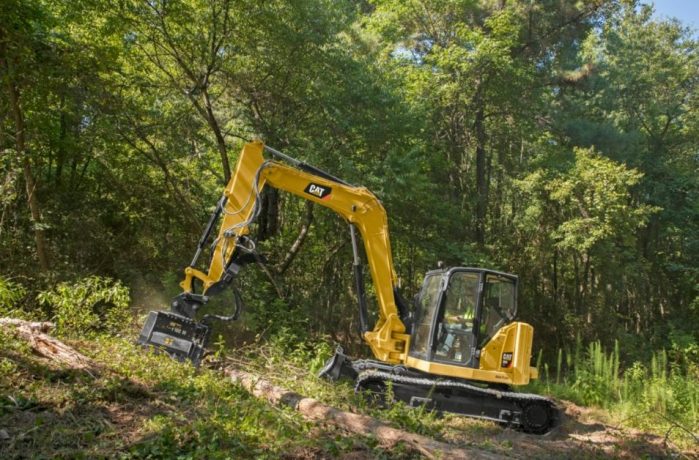 Caterpillar Machine At The Forest — East Point Earthmoving In Byron Bay, NSW
