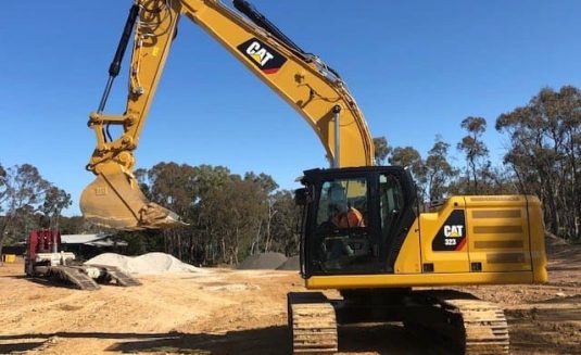 Caterpillar Machine — East Point Earthmoving In Byron Bay, NSW