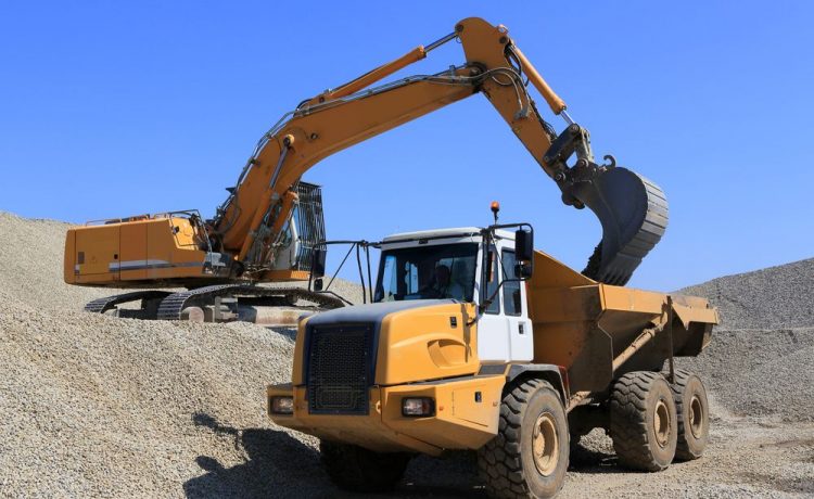 Vehicles On The Construction Site — East Point Earthmoving In Ballina, NSW